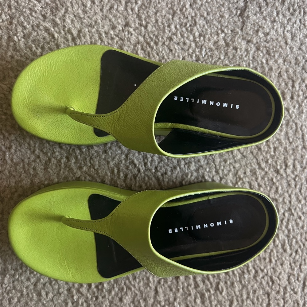 Vintage Simon miller platform sandals